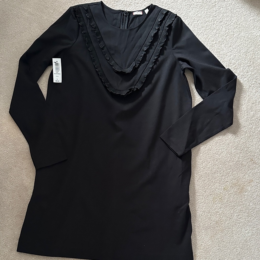 Aritzia Long Sleeve Ruffle Dress!